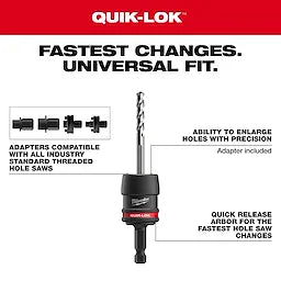 Milwaukee Ensemble d'arbre QUIK-LOK™ 5 pièces 3/8" 49-56-7545