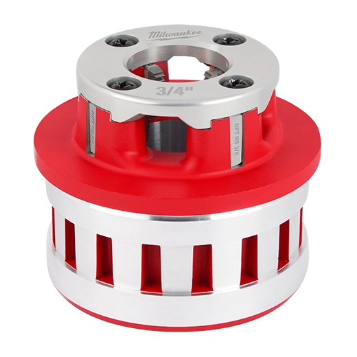 Milwaukee Milwaukee NPT Têtes de Matrice en Aluminium Forgé pour Filetage de Tuyau Portable 48-36-1008
