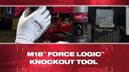 Milwaukee Outil de poinçonnage 10 t M18™ FORCE LOGIC™ 1/2" à 4" 2676-04
