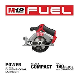 Milwaukee Scie circulaire M12 FUEL™ 5‑3/8" 2521-20