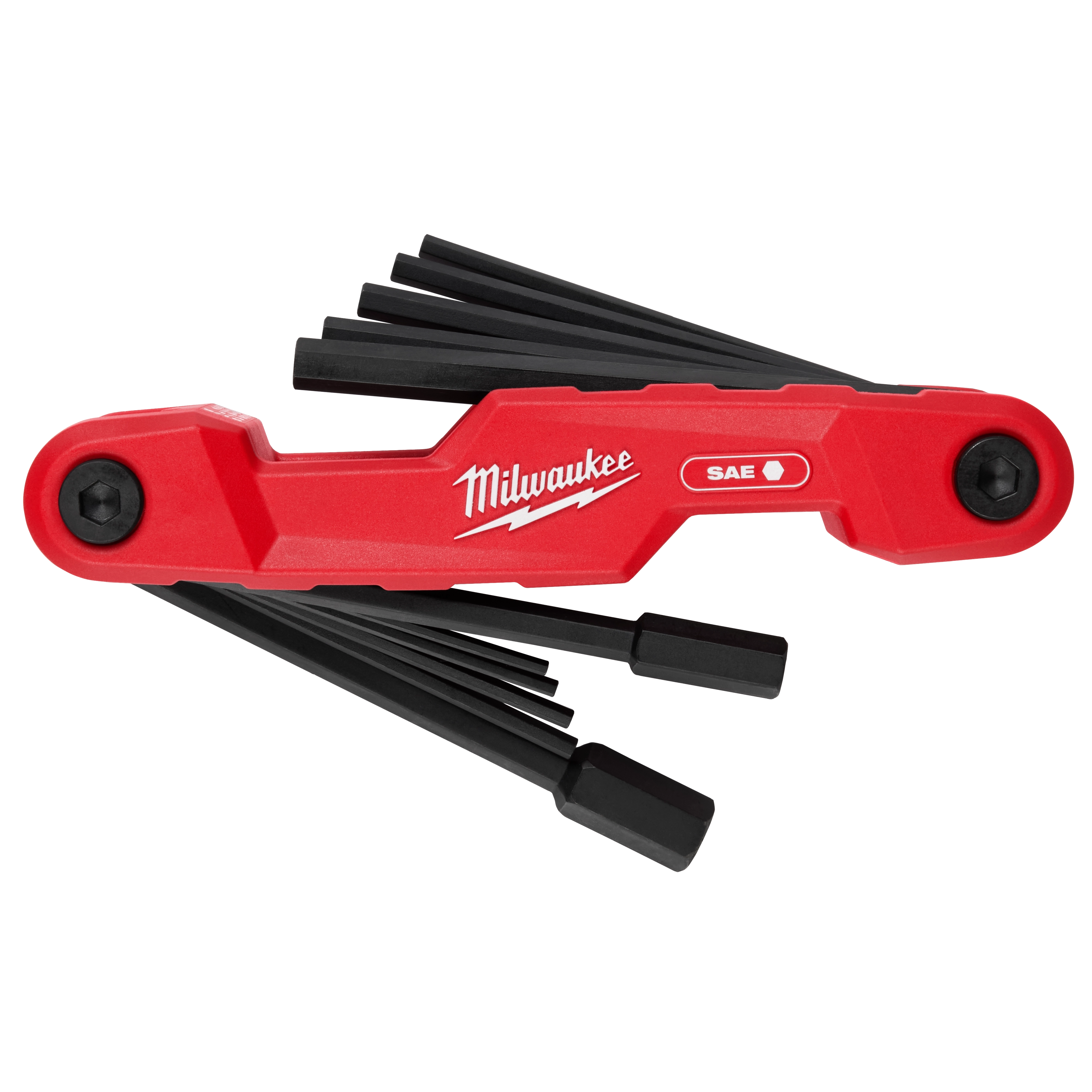 Milwaukee Ensemble de clés hexagonales pliables 11-Key pour électricien - SAE 48-22-2180