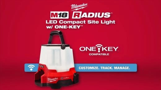 Milwaukee M18™ RADIUS™ Lampe de chantier compacte avec ONE-KEY™ 2146-20