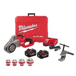 Milwaukee M18 FUEL™ Tondeuse de tuyaux compacte avec ONE-KEY™ – Têtes de matrice en aluminium forgé NPT compactes 1/2" - 1-1/4" 2870-22