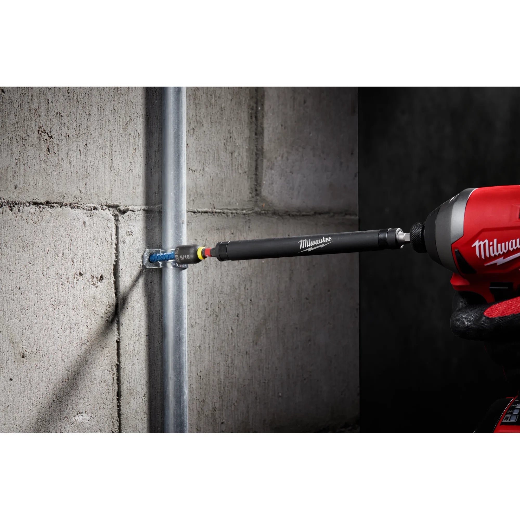 Milwaukee Kit d'installation de vis à béton 7 pièces SHOCKWAVE Impact Duty™ en carbure pour perceuse à percussion 48-20-9097