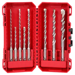 Milwaukee Kit de forets 2 coupe SDS Plus M/2™ - 8 pièces 48-20-7673