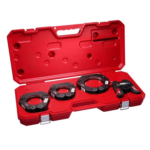 Milwaukee Kit d’anneaux de pressage CTS‑V 2 1/2"‑4" pour outils de pressage M18™ FORCELOGIC™ 49-16-2690