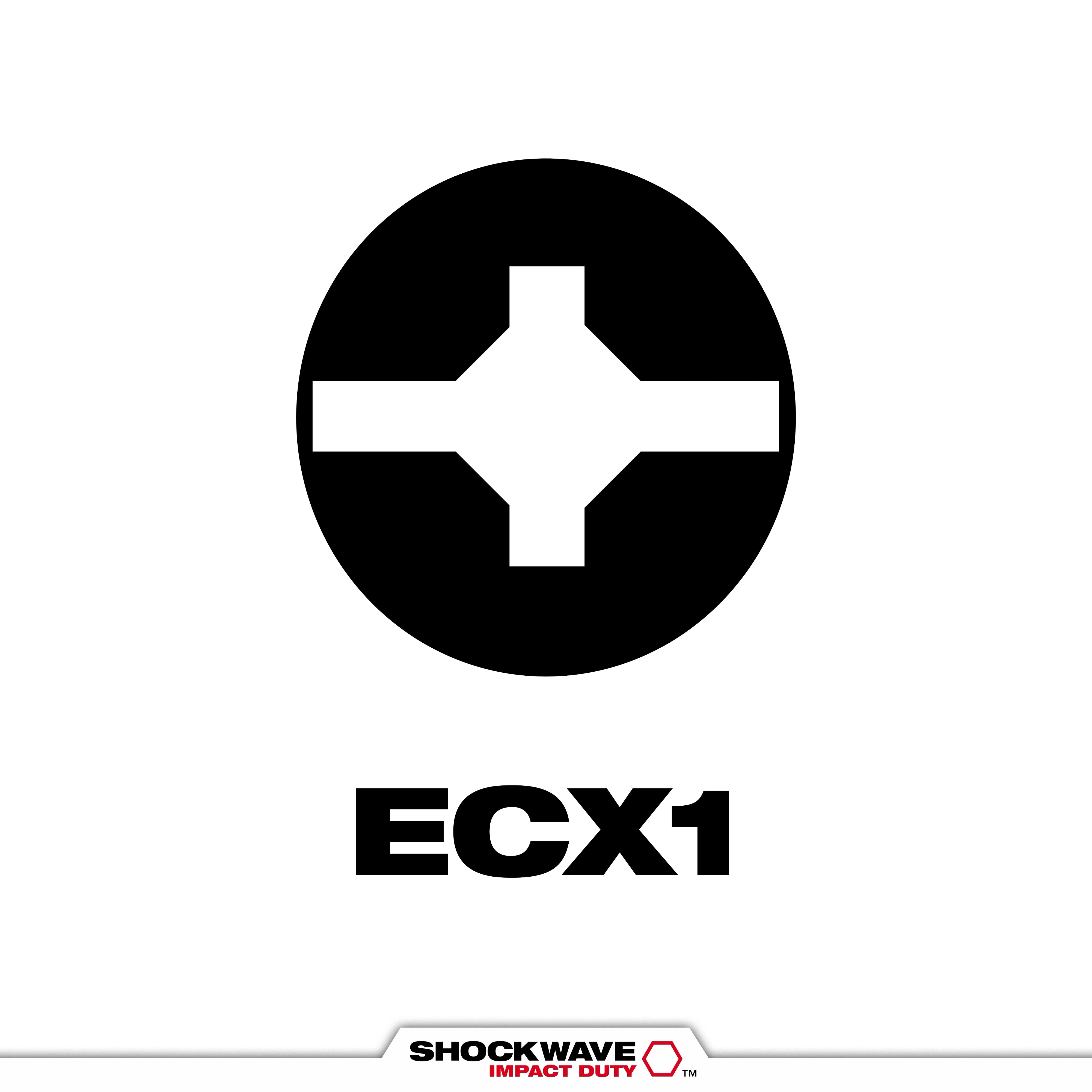 Milwaukee Embouts SHOCKWAVE™ Impact ECX 48-32-4142