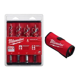 Milwaukee Ensemble de forets à tarière à ailettes 6-1/2" (4 pièces) 48-13-4000