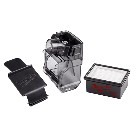 Milwaukee Boîtier à poussière, filtre et couvercle pour accessoire M18 FUEL™ HAMMERVAC™ 49-90-2344