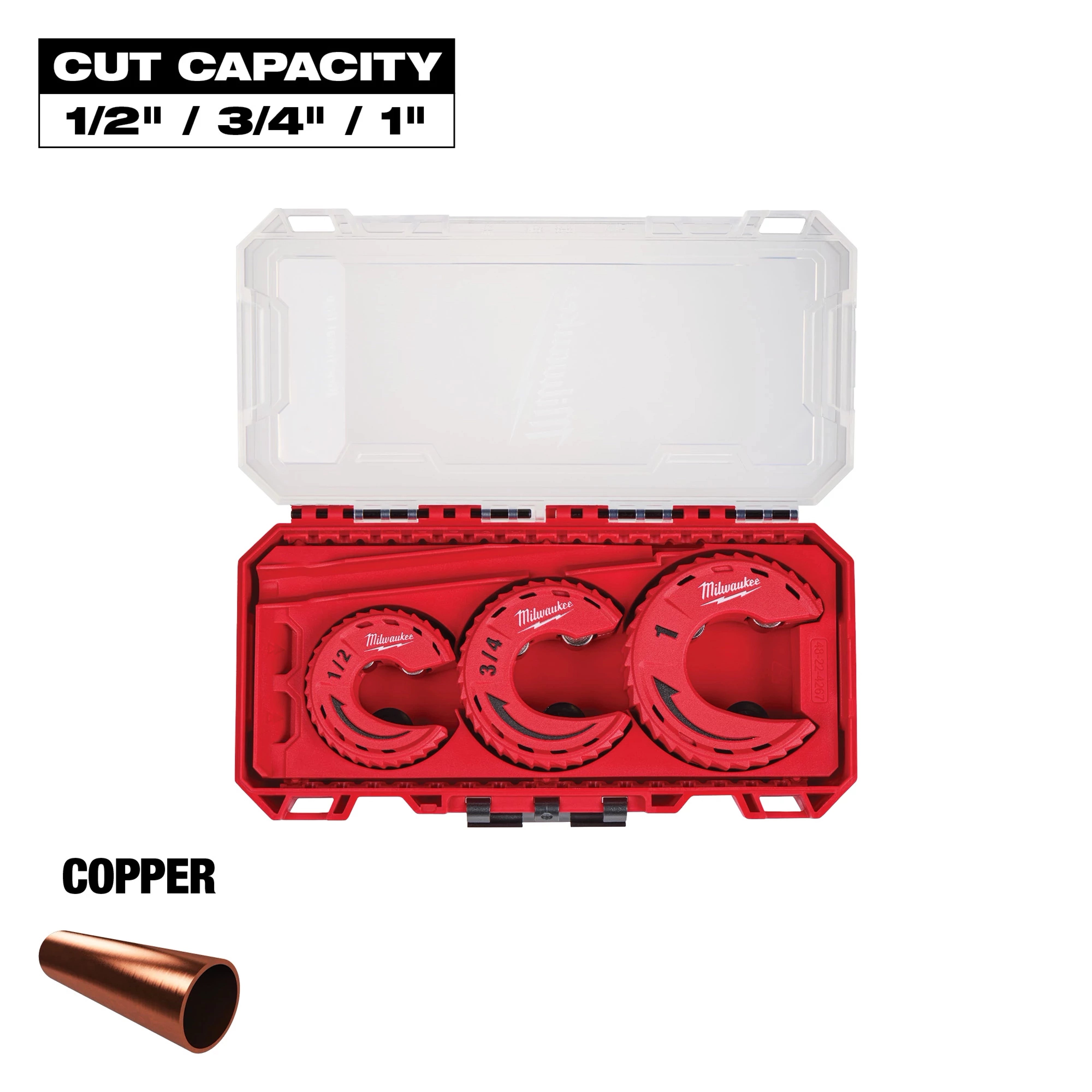 Milwaukee 3pc Close Quarters Tubing Cutter Set 48-22-4267