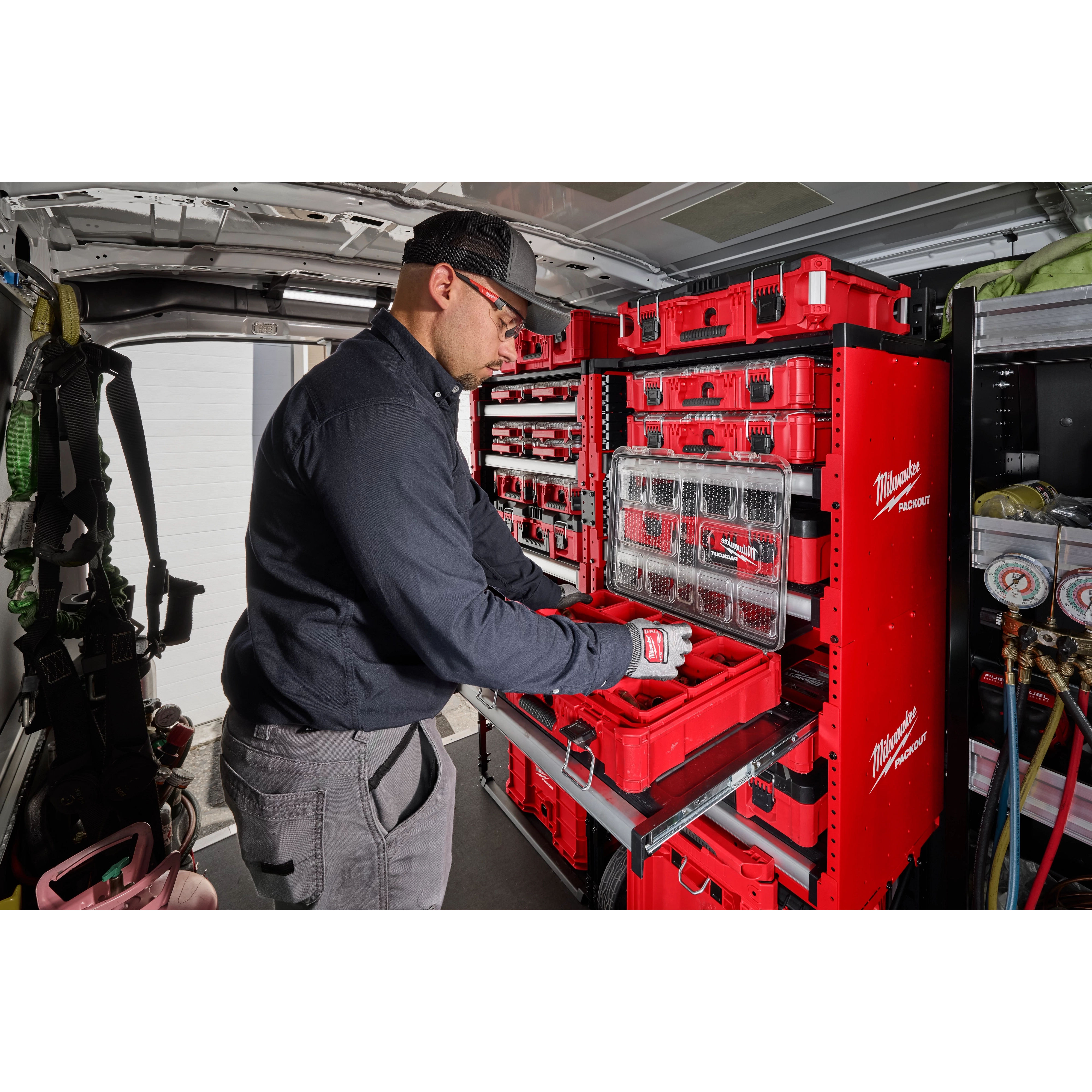 Milwaukee Cadre de rack PACKOUT™ 48-21-8010
