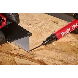 Milwaukee INKZALL™ 2IN1 Deep Reach Ultra Fine Point Black Jobsite Marker 48-22-3152