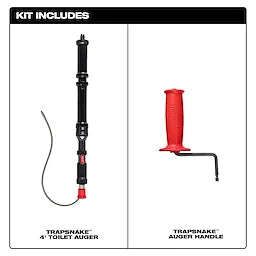 Milwaukee TRAPSNAKE™ 4' Serpent d'Urinoir 49-16-3574