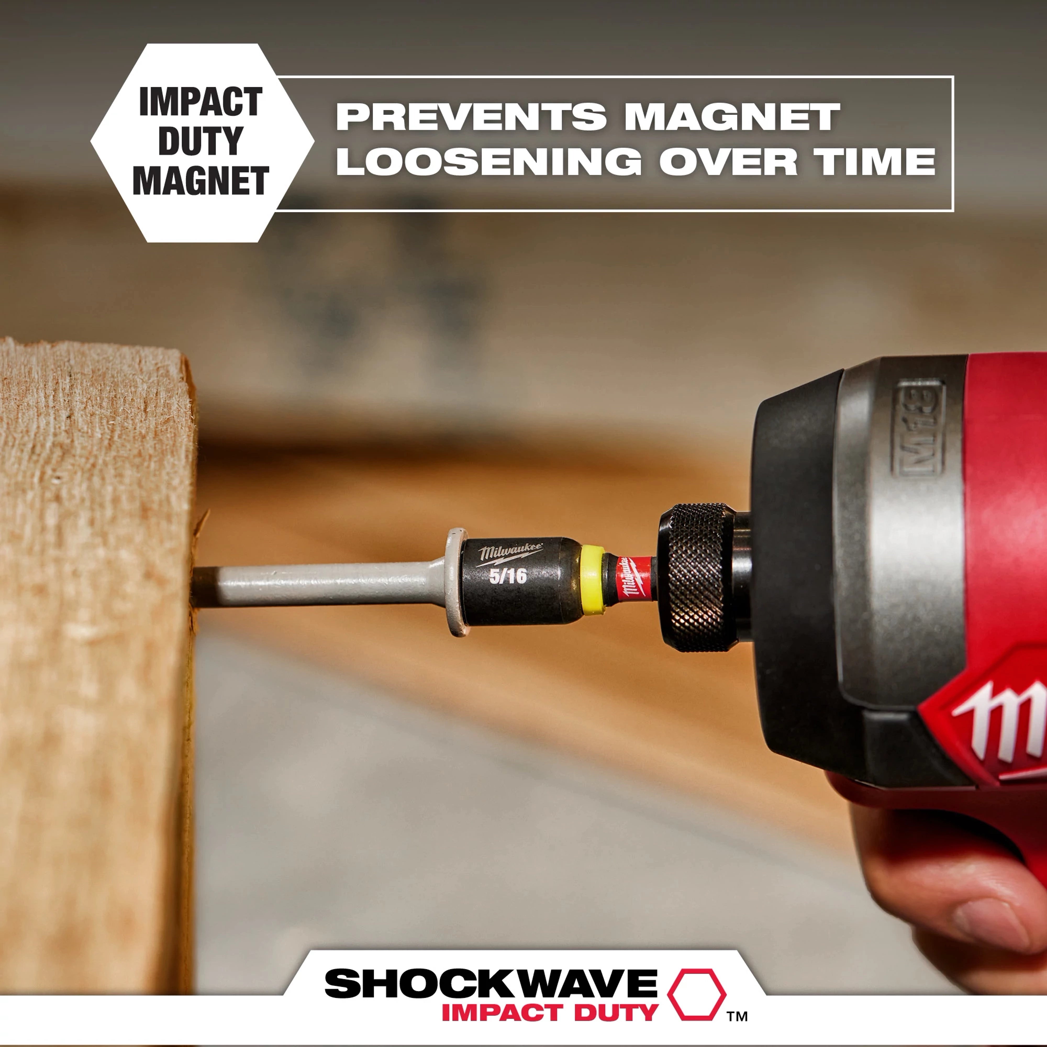 Milwaukee Ensemble de tournevis à écrou magnétique 6" SHOCKWAVE Impact Duty™ 6 pièces 49-66-4567