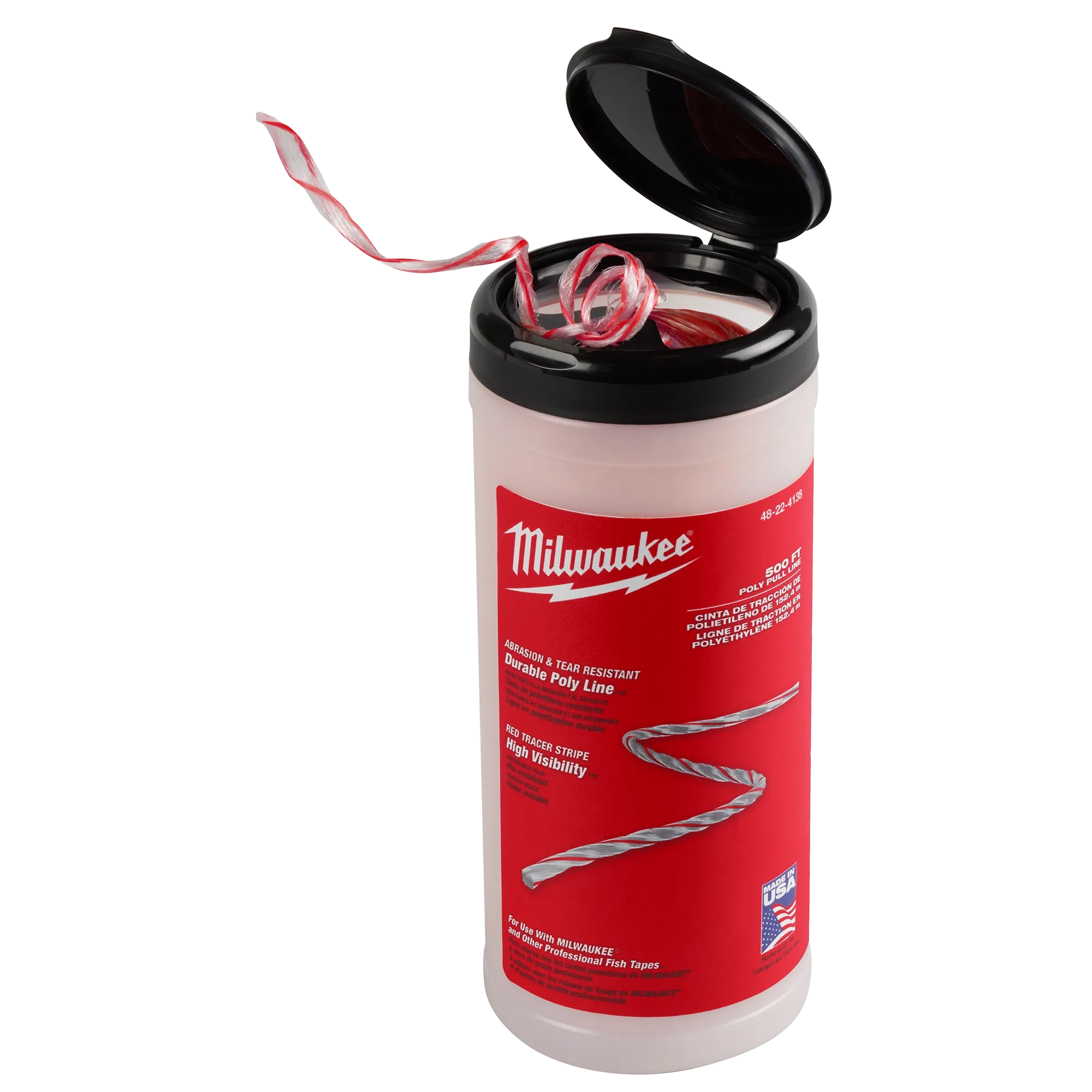 Milwaukee Câble de tirage Poly 500' 48-22-4138