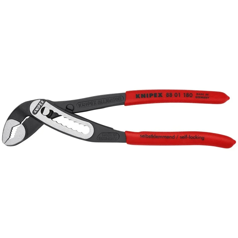 KNIPEX Alligator® Water Pump Pliers Length: 180 mm 8801180