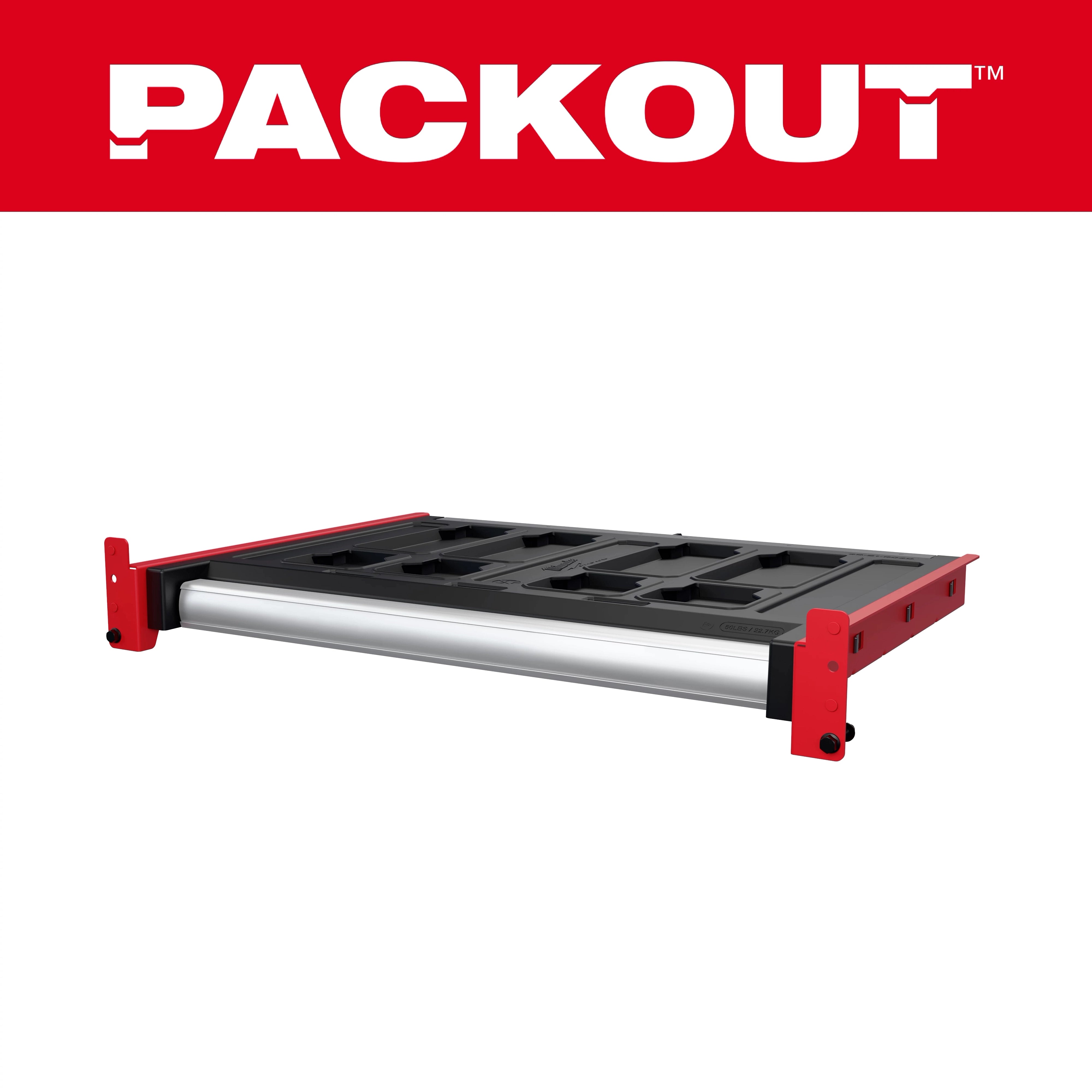 Milwaukee Tiroir de rack PACKOUT™ 48-21-8040