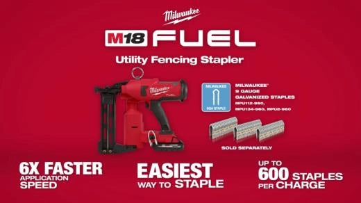 Milwaukee Agrafeuse utilitaire pour clôture M18 FUEL 2843-20