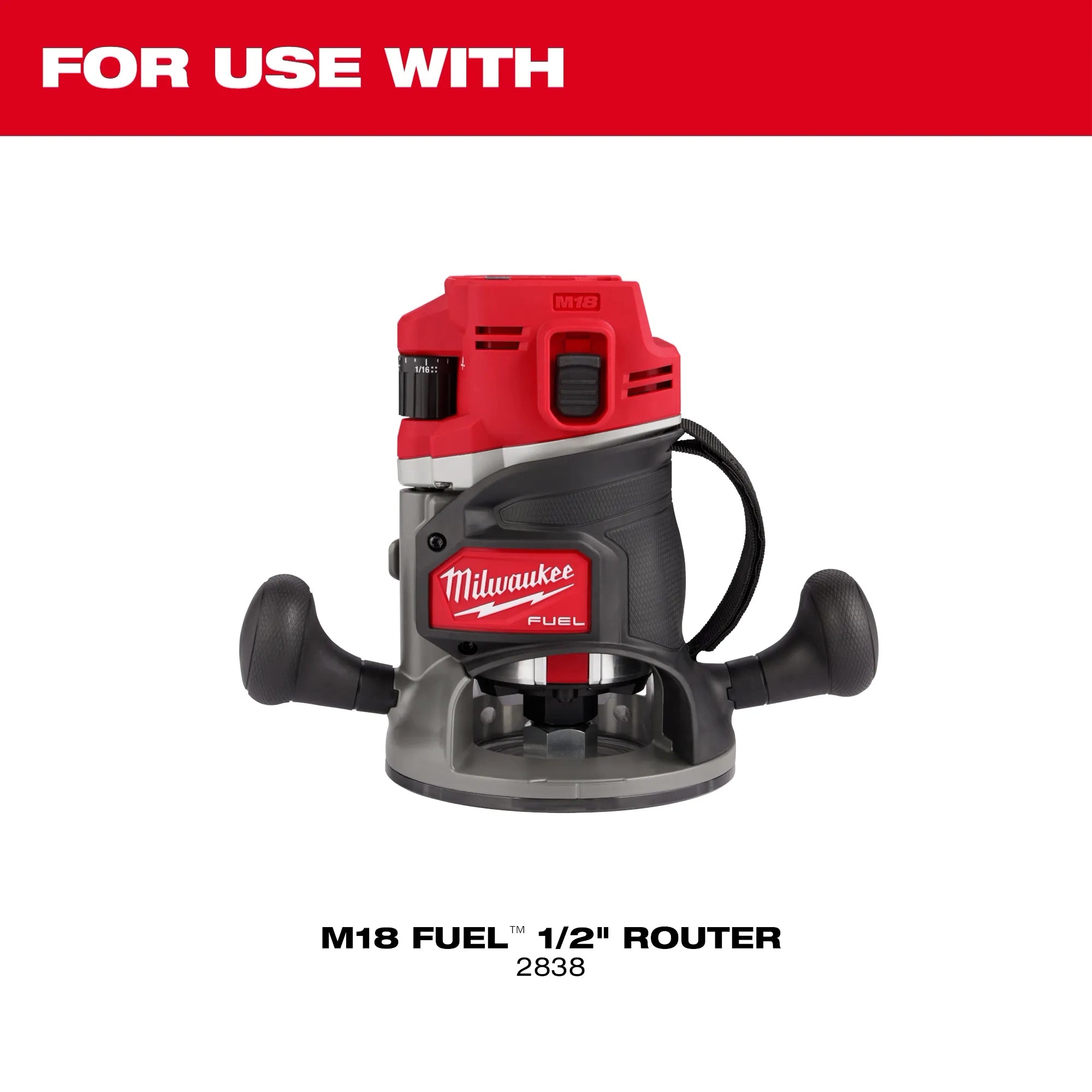 Milwaukee Base plongeante pour défonceuse 1/2\" Milwaukee 48-10-2838