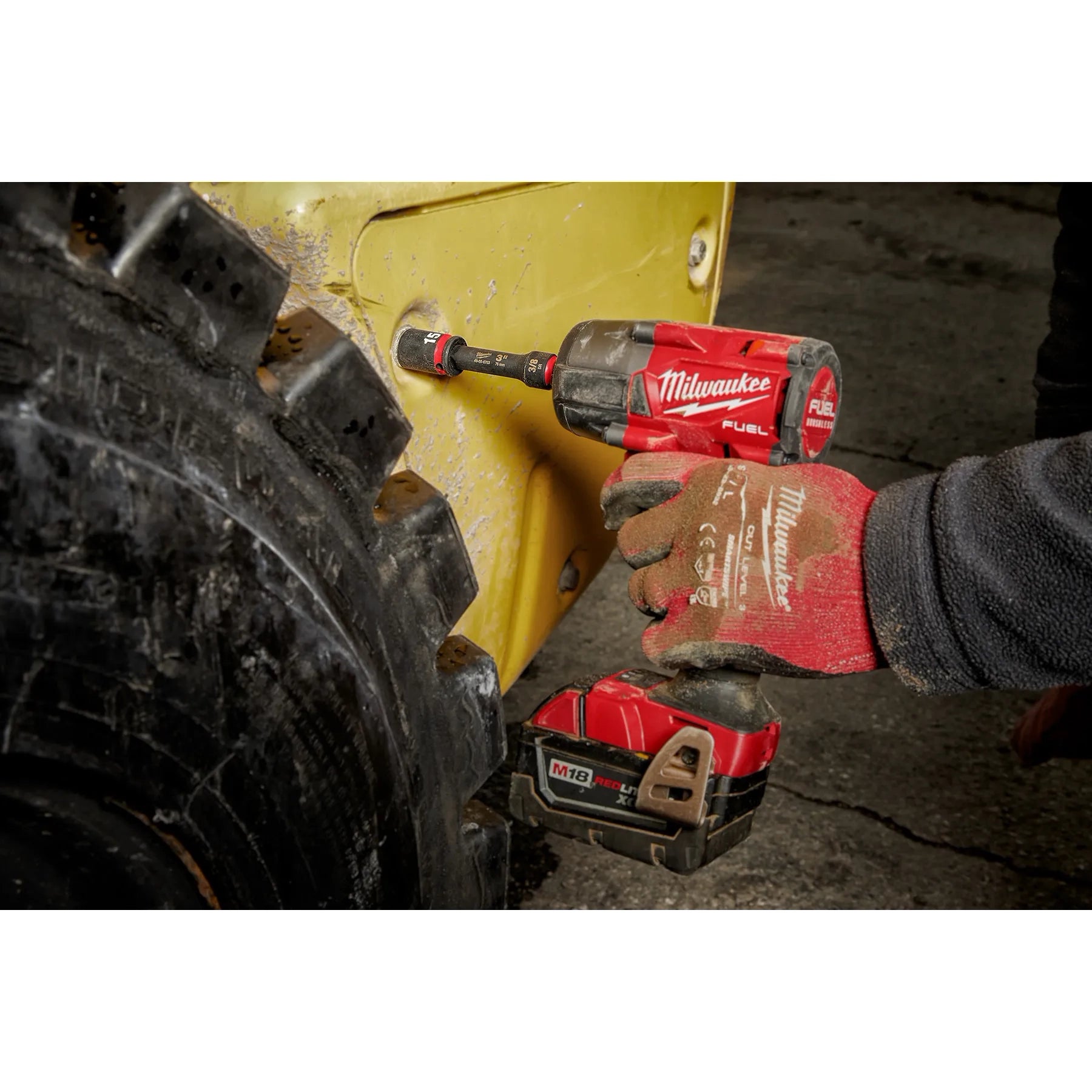 Milwaukee Ensemble standard d'écrous métriques 6 pièces SHOCKWAVE Impact Duty™ 3/8" Drive 49-66-7036