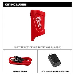 Milwaukee Alimentation et chargeur M12™ TOP-OFF™ 48-59-1211