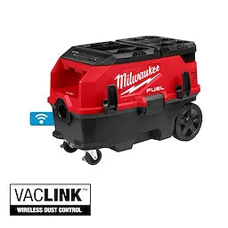 Milwaukee Extracteur de poussière M18 FUEL™ 9 Gallons à double batterie avec compatibilité PACKOUT™ et VACLINK™ 0888-20