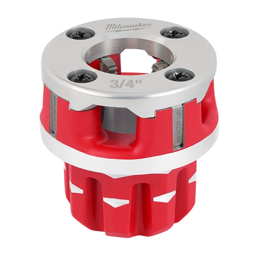 Milwaukee Milwaukee Compact ALLOY NPT Têtes de Matrice en Aluminium Forgé pour Filetage de Tuyau Portable 48-36-1308