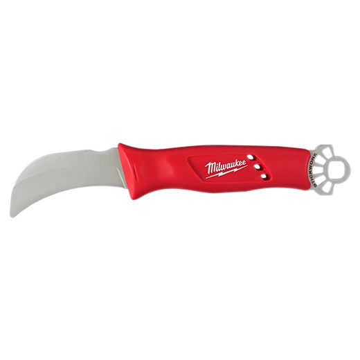 Milwaukee Couteau Hawkbill pour lineman avec anneau STICKWORK™ 3 en 1 48-22-1924