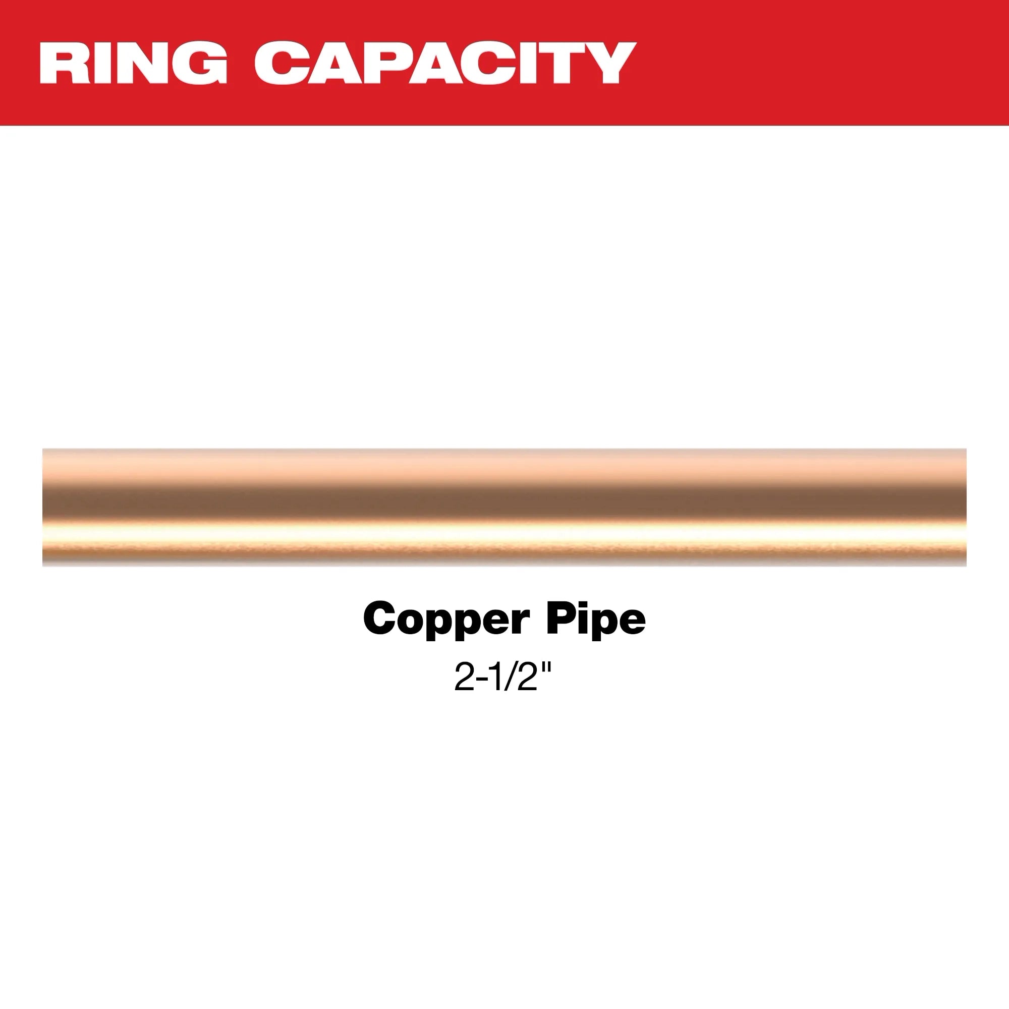 Milwaukee Anneau de pressage NIBCO® pour l'outil de pressage M18™ FORCE LOGIC™ à longue portée 49-16-2656NX