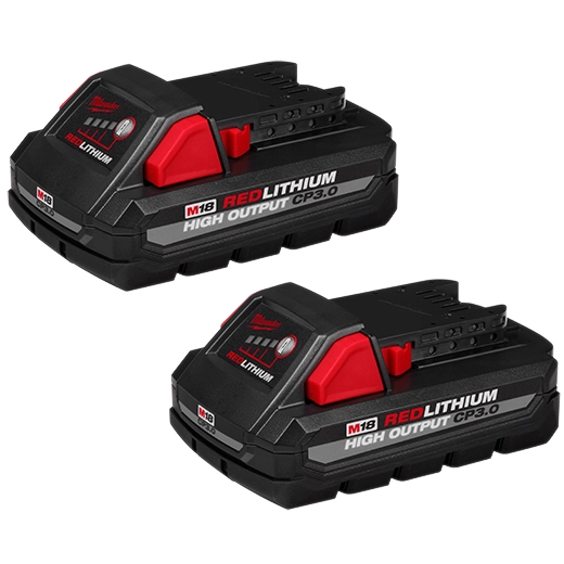 Milwaukee M18™ REDLITHIUM™ HIGH OUTPUT™ Batterie CP3.0 Pack 2 48-11-1837