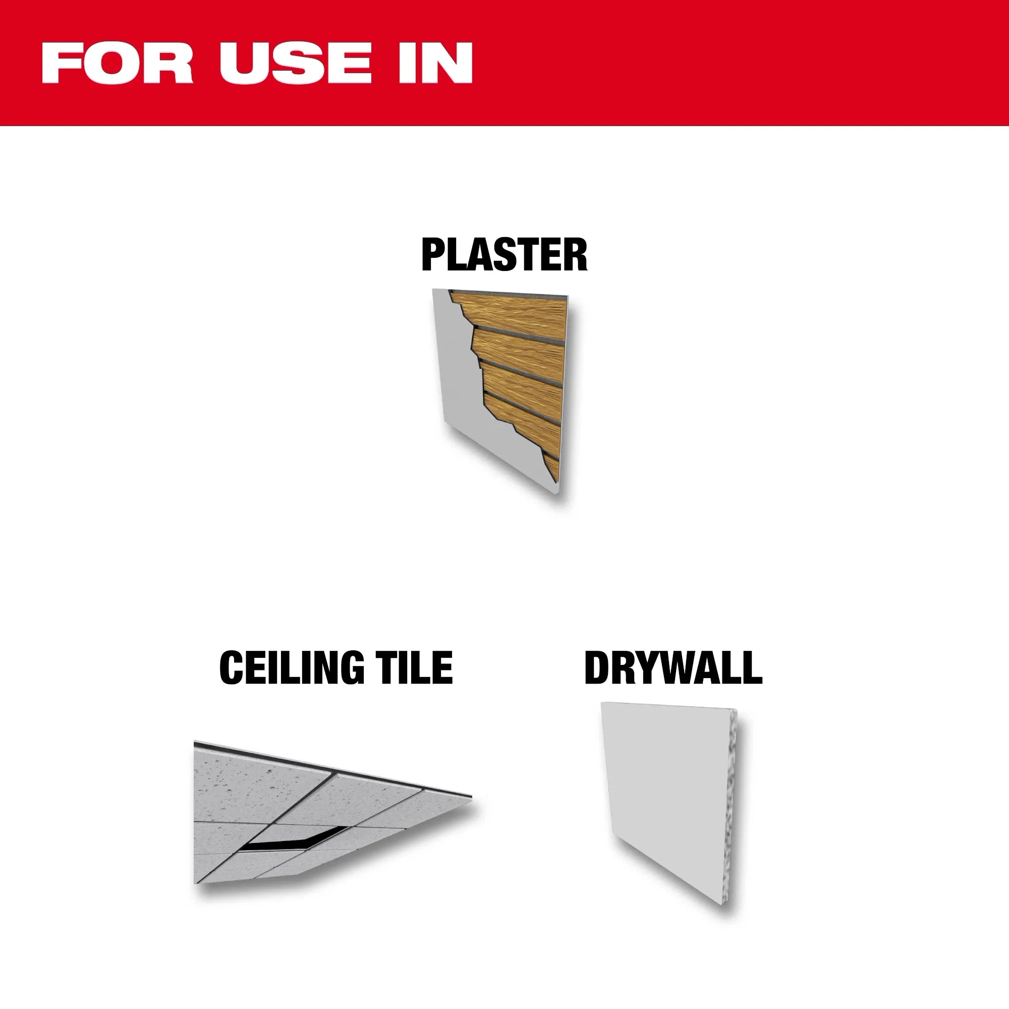 Milwaukee Lames SAWZALL™ pour plaques de plâtre 6 ” 8 dents par pouce (3 pièces) 48-00-5053
