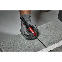 Milwaukee INKZALL™ Double Sided Black Jobsite Marker – Fine Point & Chisel Tip 48-22-3113