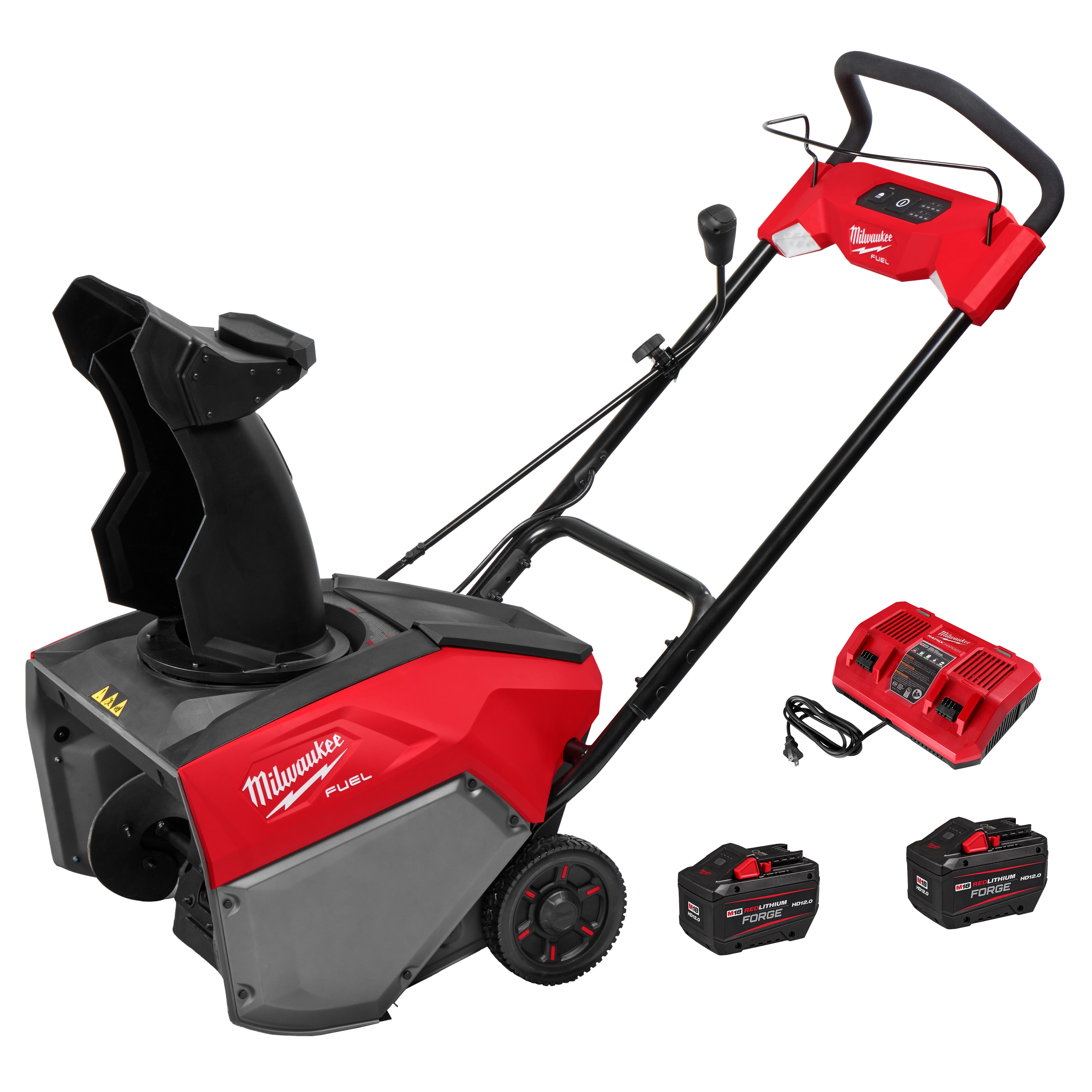 Milwaukee Kit de souffleuse à neige à un seul étage M18 FUEL™ 21" à vis sans fin propulsée, double batterie 3036-22HD