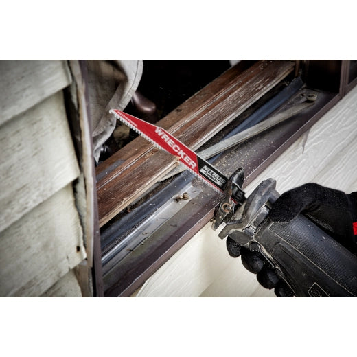Milwaukee WRECKER™ avec lame Sawzall™ NITRUS CARBIDE™ 48-00-5373