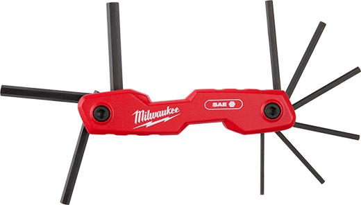 Milwaukee Ensemble de clés hexagonales pliables 9 pièces - SAE 48-22-2181