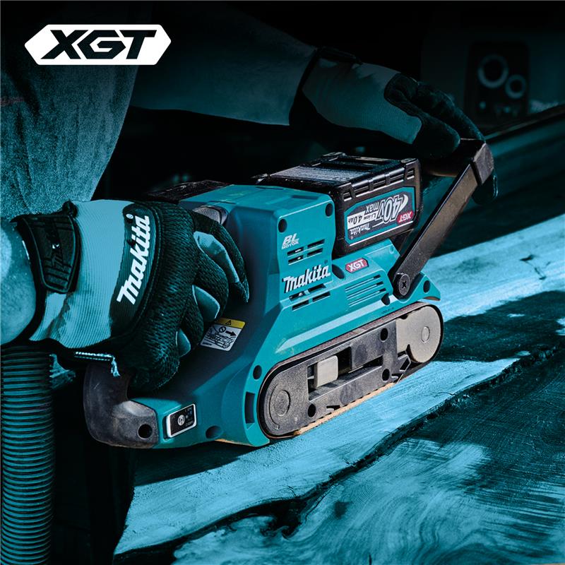 Makita Ponceuse à bande 3" x 21" sans balais 40Vmax XGT avec AWS, outil seul BS001GZ