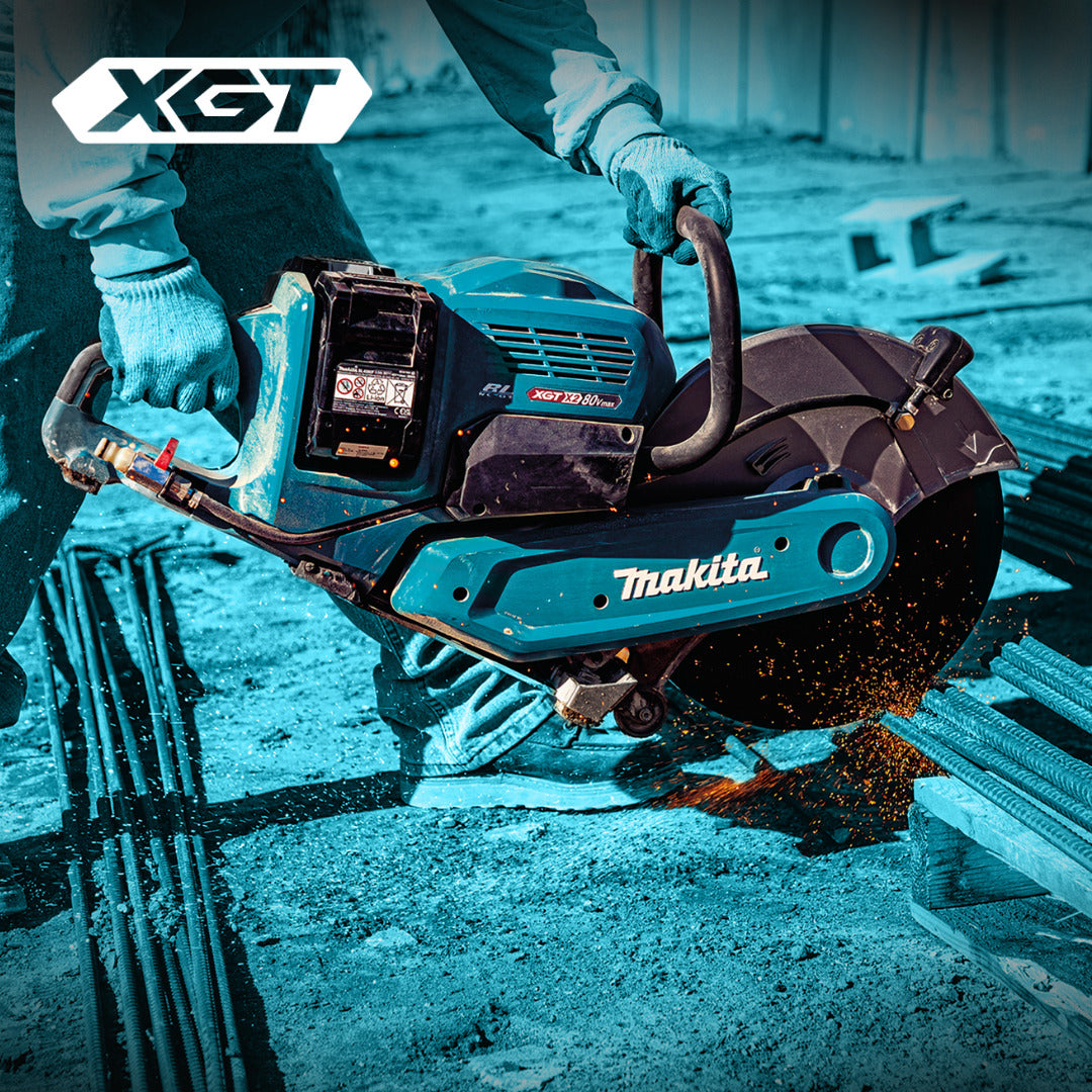 Makita 80V(40Vx2)max XGT Brushless 14" Power Cutter, 8.0Ah x4Kit CE001GL401