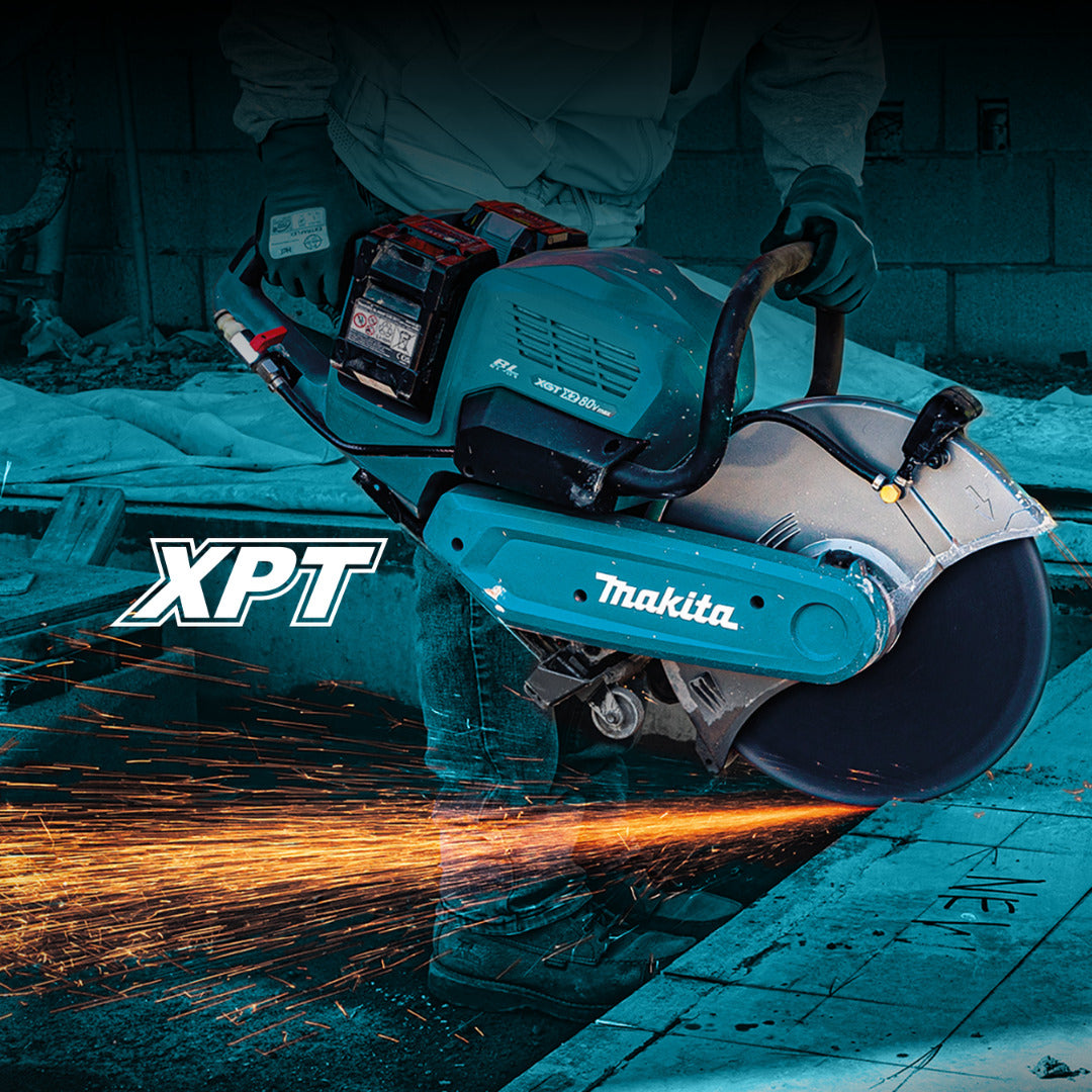 Makita 80V(40Vx2)max XGT Brushless 14" Power Cutter, 8.0Ah x4Kit CE001GL401