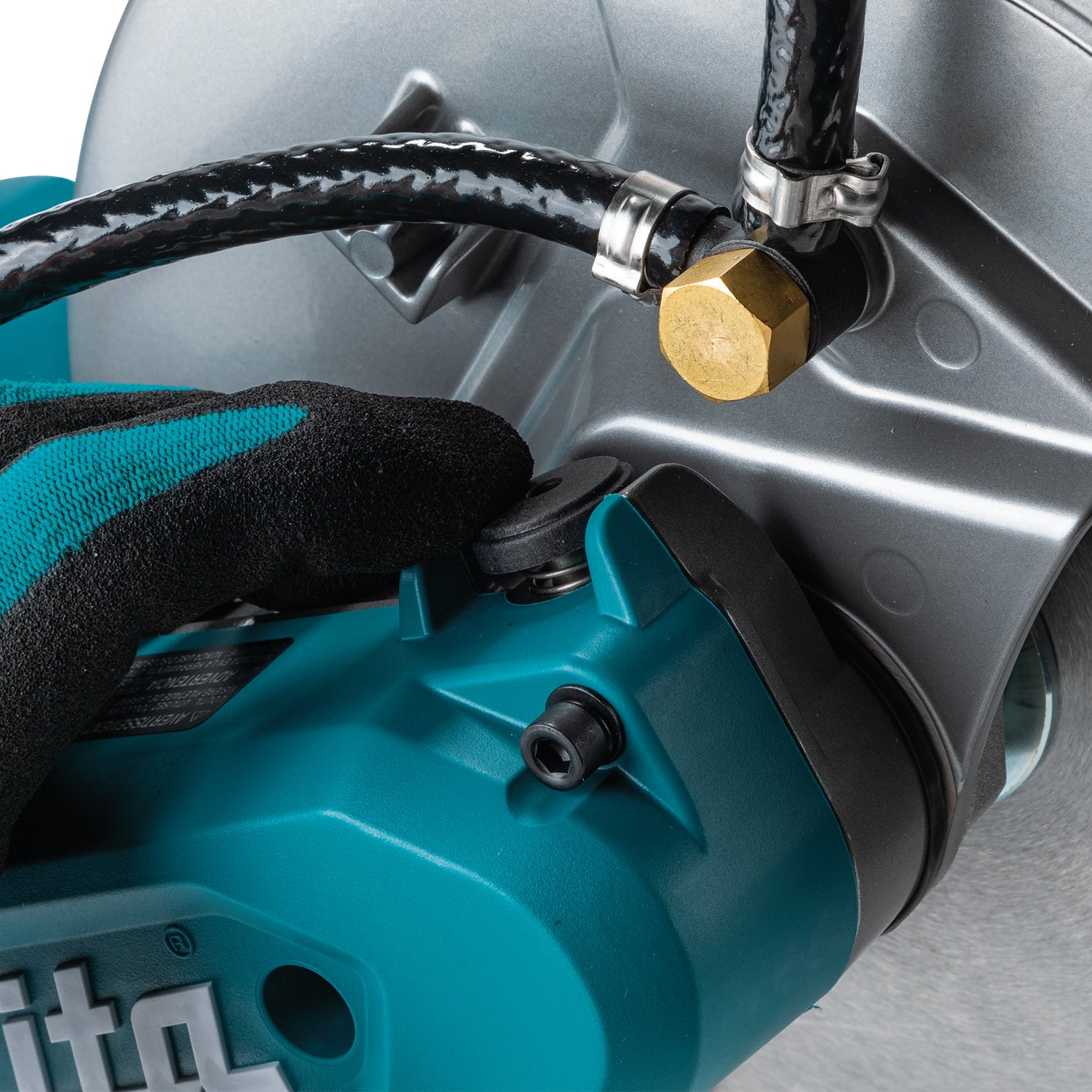 Makita Tronçonneuse Sans Fil 9" Sans Balais 40Vmax XGT, Kit avec 2x 8,0Ah CE003GL201