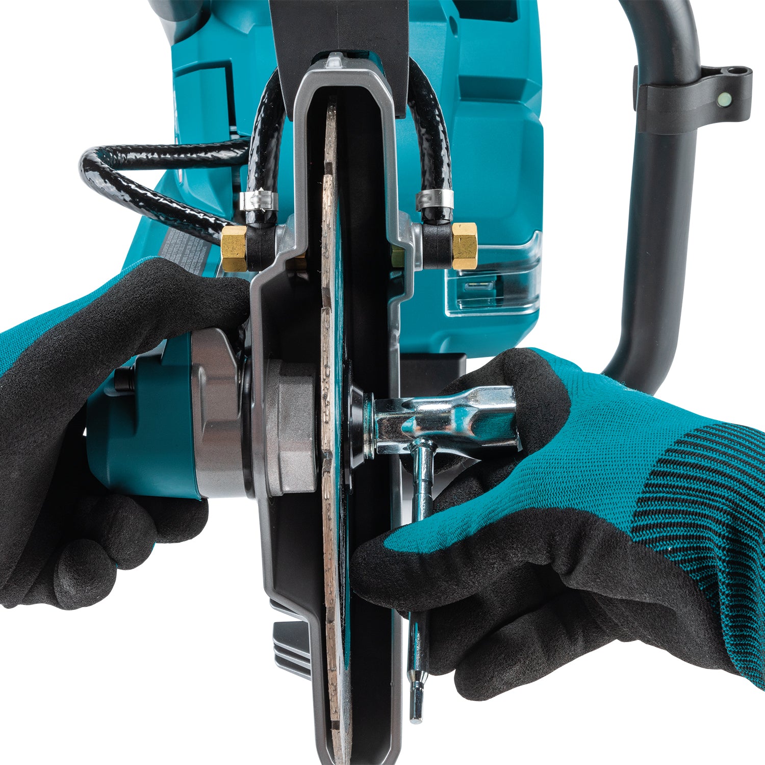 Makita Tronçonneuse Sans Fil 9" Sans Balais 40Vmax XGT, Kit avec 2x 8,0Ah CE003GL201