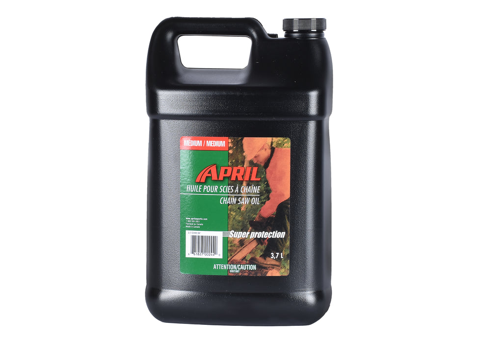 Ducar Huile pour tronçonneuse, viscosité moyenne - 1 bouteille de 3,7 L CHAIN-3.7-1