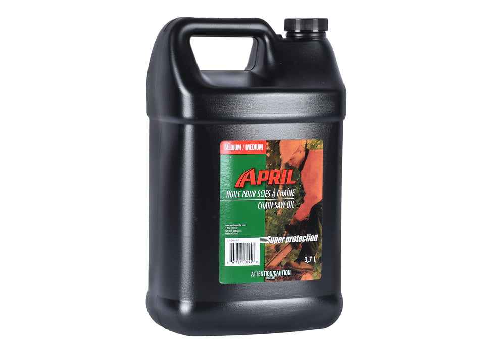 Ducar Huile pour tronçonneuse, viscosité moyenne - 1 bouteille de 3,7 L CHAIN-3.7-1