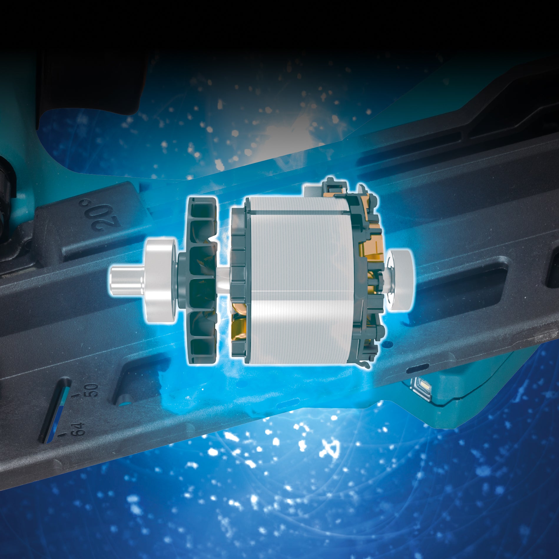 Makita Cloueuse de finition 16 ga 2-1/2" sans balais LXT 18V, angulaire, outil seul DBN610Z