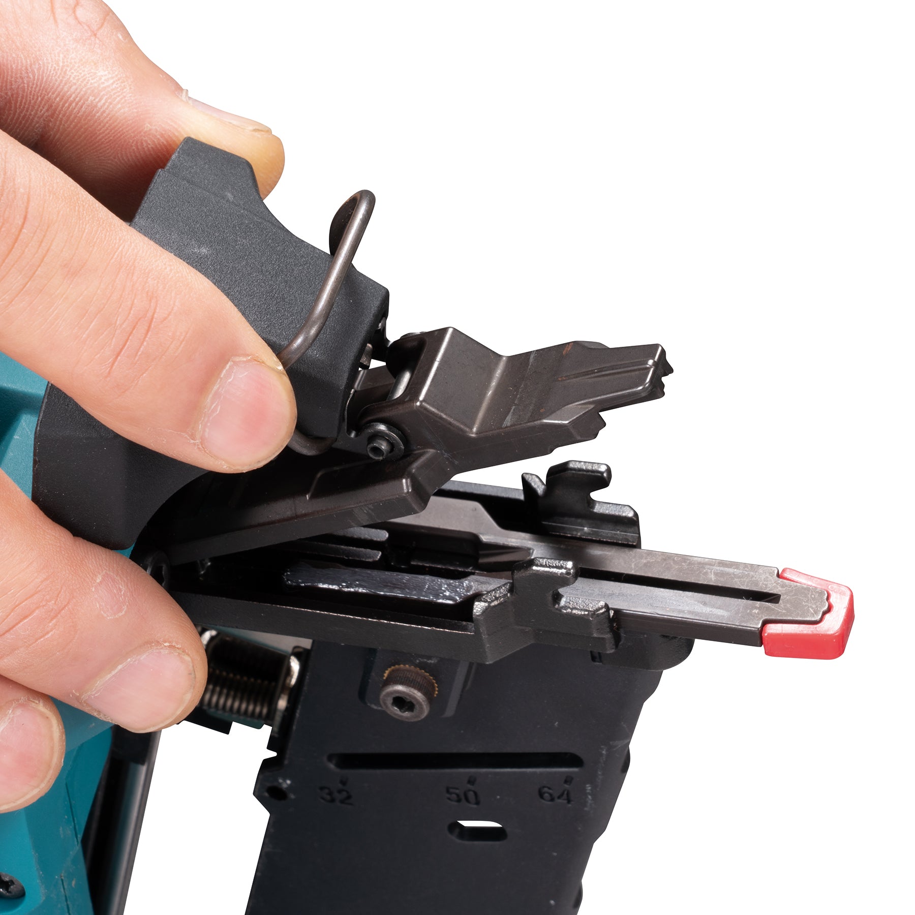 Makita Cloueuse de finition 16 ga 2-1/2" sans balais LXT 18V, angulaire, outil seul DBN610Z
