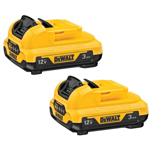 Dewalt 12V MAX* 3Ah Battery (2 Pk) DCB124-2