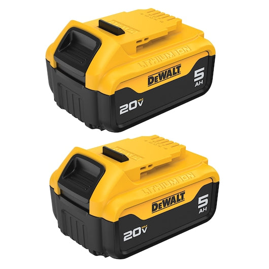 Dewalt 20V MAX* 5Ah Battery (2 Pk) DCB205-2