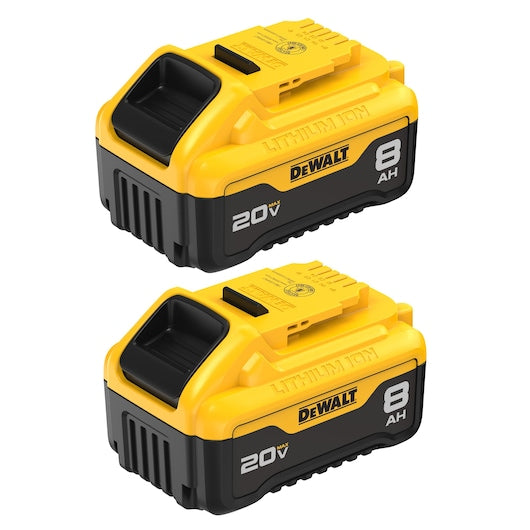 Dewalt 20V MAX* 8Ah Battery (2 Pk) DCB208-2