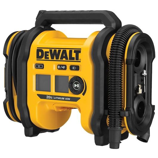 Dewalt 20V MAX* Corded/Cordless Air Inflator DCC020IB