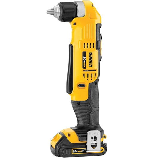 Dewalt 20V MAX* 3/8 in. Right-Angle Drill/Driver Kit DCD740C1