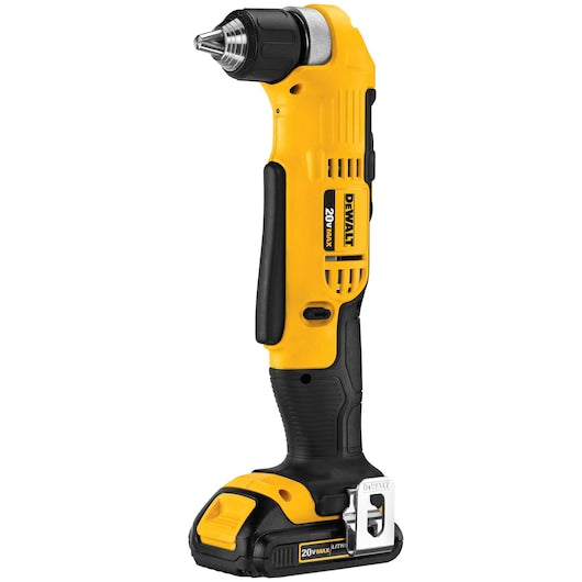 DeWalt Kit de perceuse/visseuse à angle droit 3/8 po 20V MAX* DCD740C1